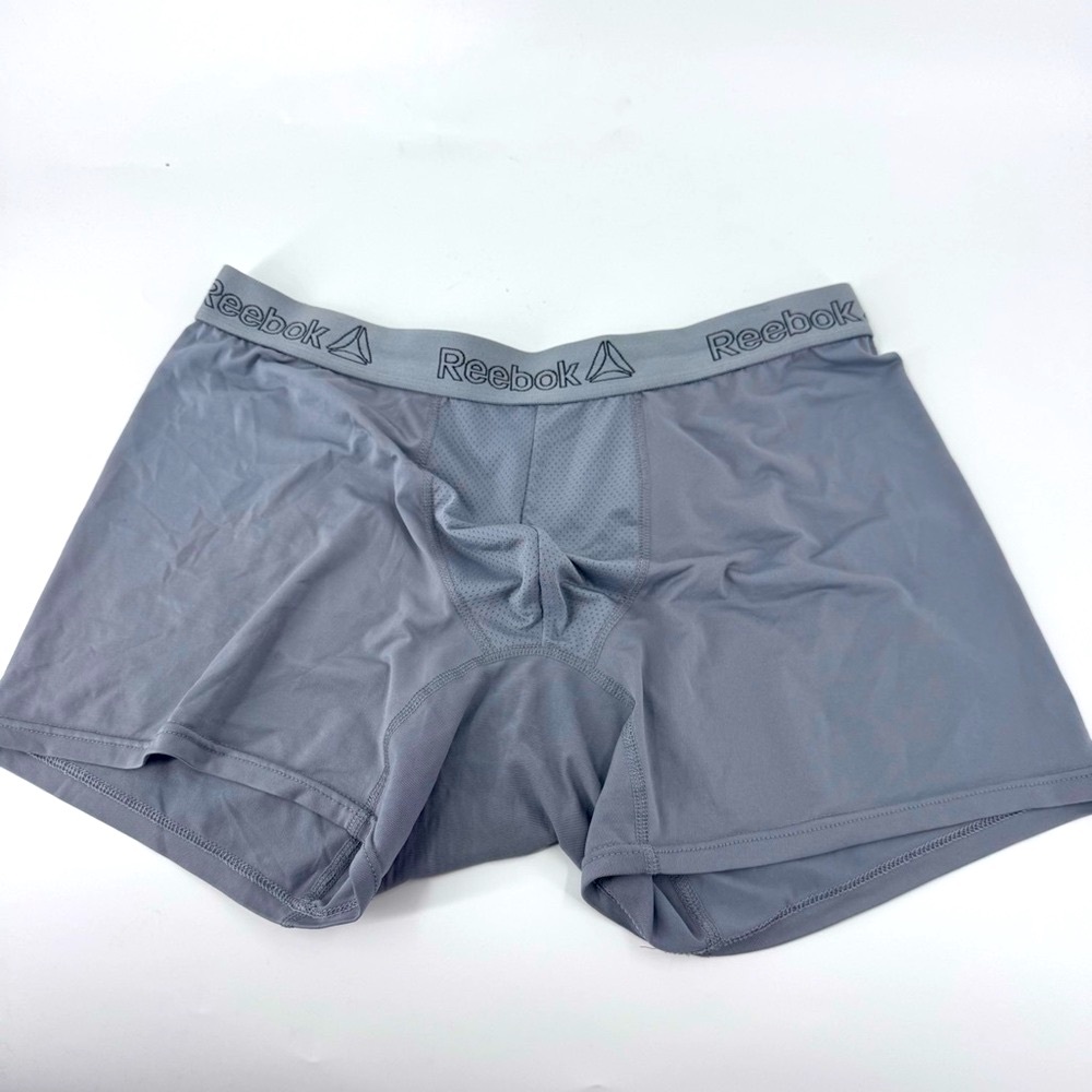 Reebok Men's Charcoal Boxer Briefs